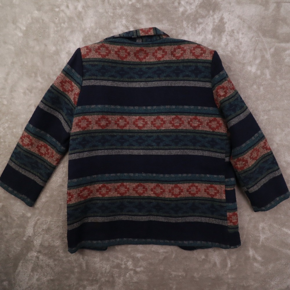 Rolyne and Diane Vintage Southwestern Print Blazer Made in USA Women's Large - Picture 11 of 11